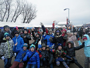 Ekskursija uz ledus skulptūru festivālu