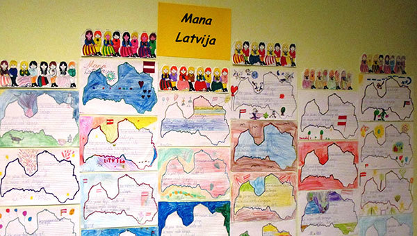 Integrētā mācību priekšmetu nedēļa "Mana Latvija"