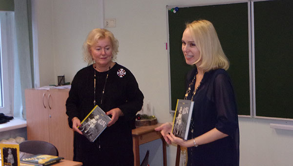 Inguna Ula Cepīte viesojās skolā