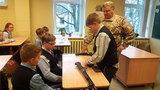 Klases stunda 6.b klasē „Bruņotie spēki Latvijā”
