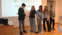 Daugavpils Saskaņas pamatskolas komanda gūst panākumus spēlē “Graudu pele”