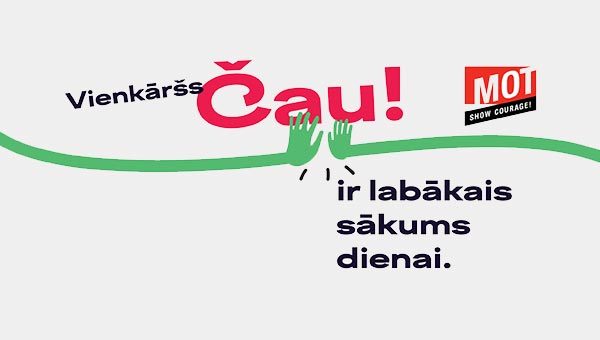 Drosme sasveicināties