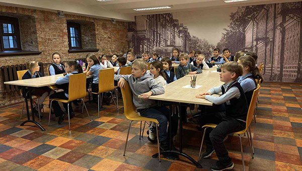 Muzejpedagoģiskā nodarbība “Senā skola”