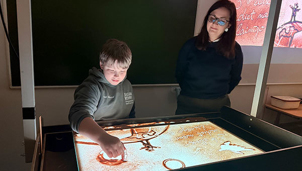 Smilšu kino izrāde – radošs ceļojums kopā ar Sprīdīti