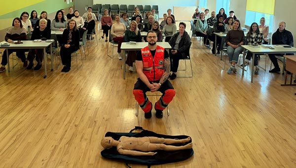 “Zināt. Rīkoties. Palīdzēt. – pirmās palīdzības apmācības skolā”